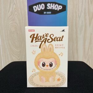 Authentic Pop Mart THE MONSTERS Have A Seat Vinyl Plush Blind Box Sealed - BABA